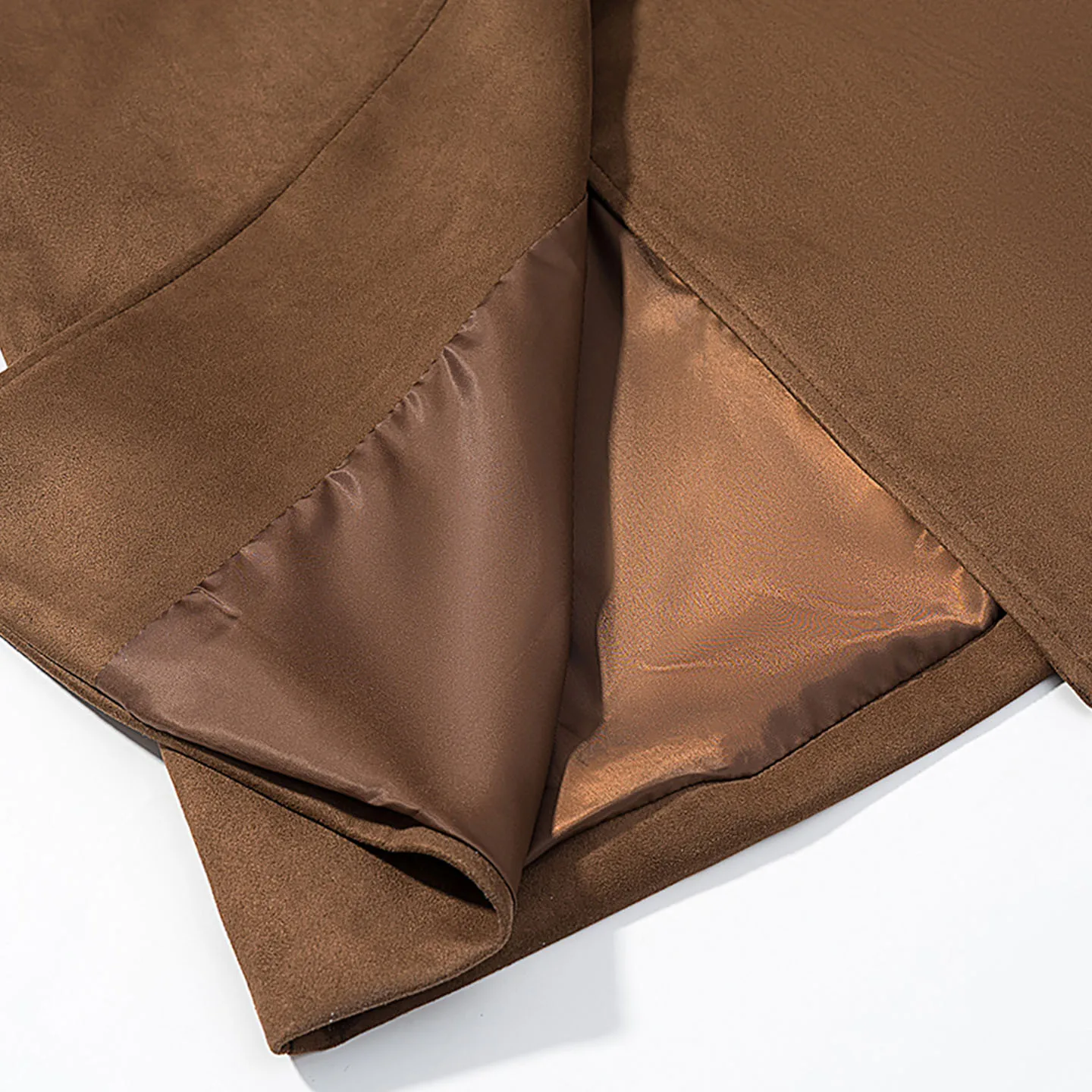 Faionable بدلة فضفاضة طوق معطف طويل المرأة Sle سترة واقية ملابس خارجية Z العلامة التجارية طويلة Sve بدوره إلى أسفل طوق معطف #3