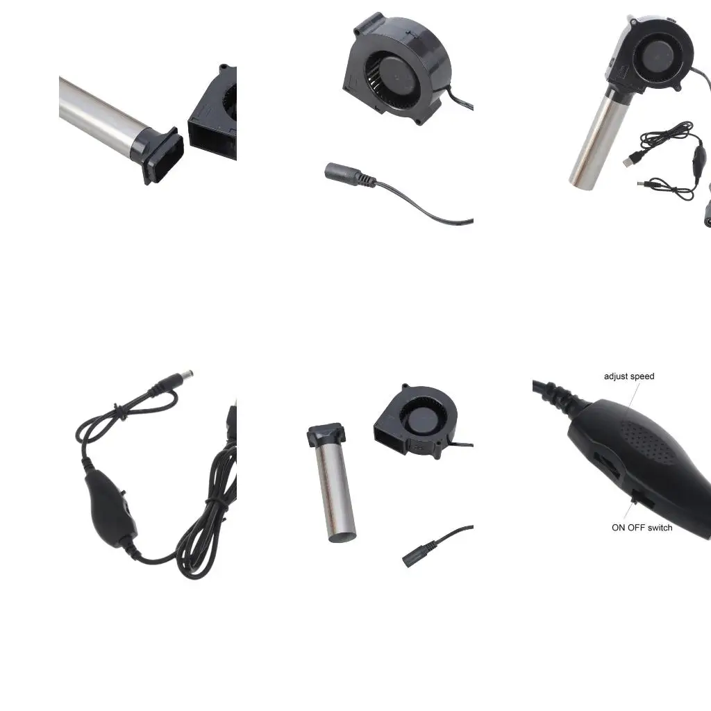 

Вентилятор для барбекю, портативный электрический вентилятор для барбекю, уличный вентилятор для кемпинга, барбекю