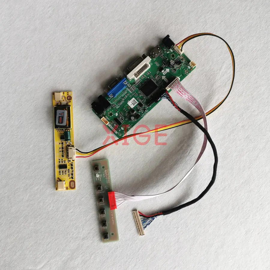 

Matrix Controller Drive Board Fit LTM170ET01 HT170E02 LM170E03 QD17EL07 2-CCFL 1280x1024 1280*1024 LVDS 30-Pins HDMI+DVI+VGA Kit