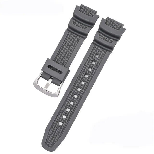 Horlogeband 18mm voor CASIO AE1200/1300/1000 W-219 Vervanging Siliconen Rubber Horlogeband heren Polsbandje armband Accessorie
