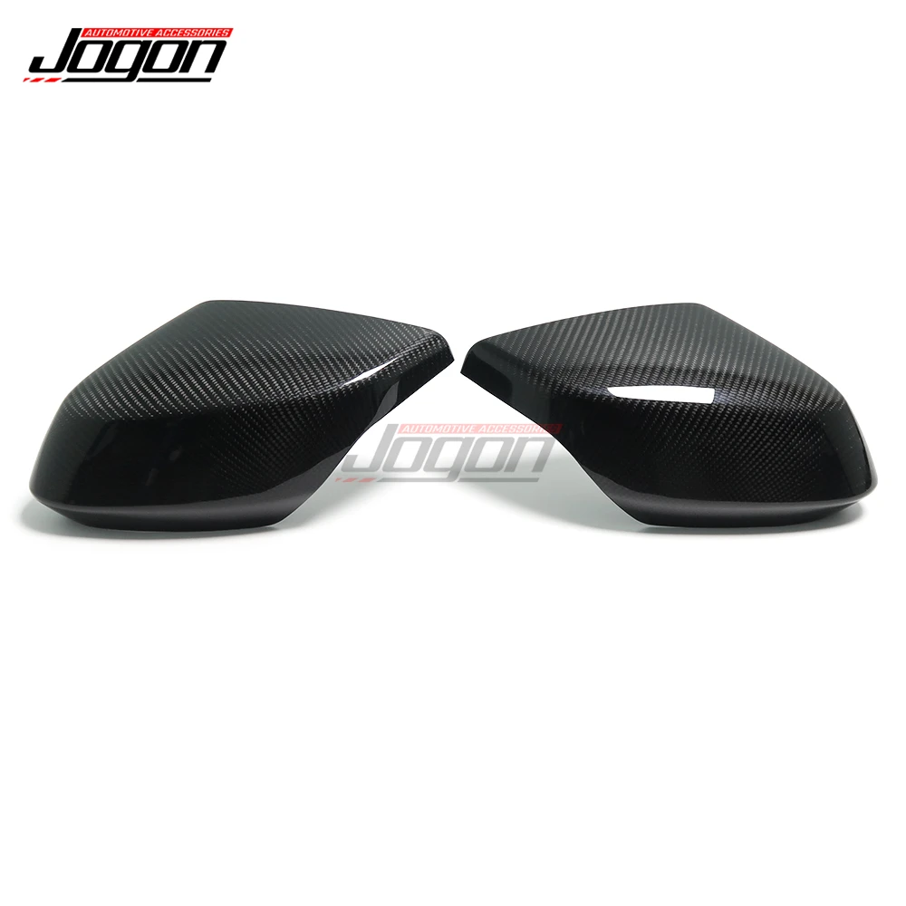 For Chevrolet Corvette C8 Z51 2020 2021 2022 2023 Side Wing Rearview Mirror Cover Trim Real Carbon Fiber Car Accessories