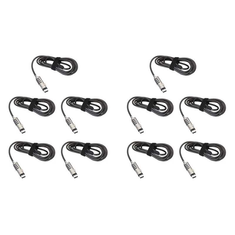 

10X USB Password Lock Computer Lock Password Protection Anti-Theft Lock Universal Laptop Computer Password Lock