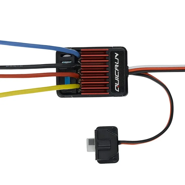 Hobbywing QuicRun 1625 Brushed ESC High reliability and durability Automatic throttle stroke calibration