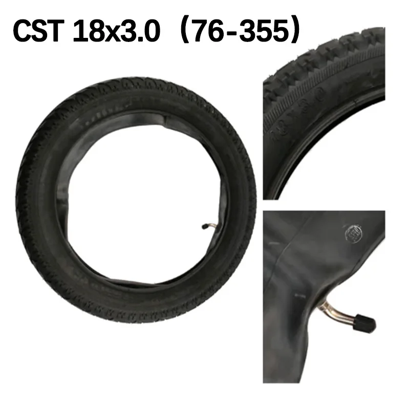 

CST 18 inch 18*3.0 76-355 tyre inner tube fits Electric vehicle electric tricycle