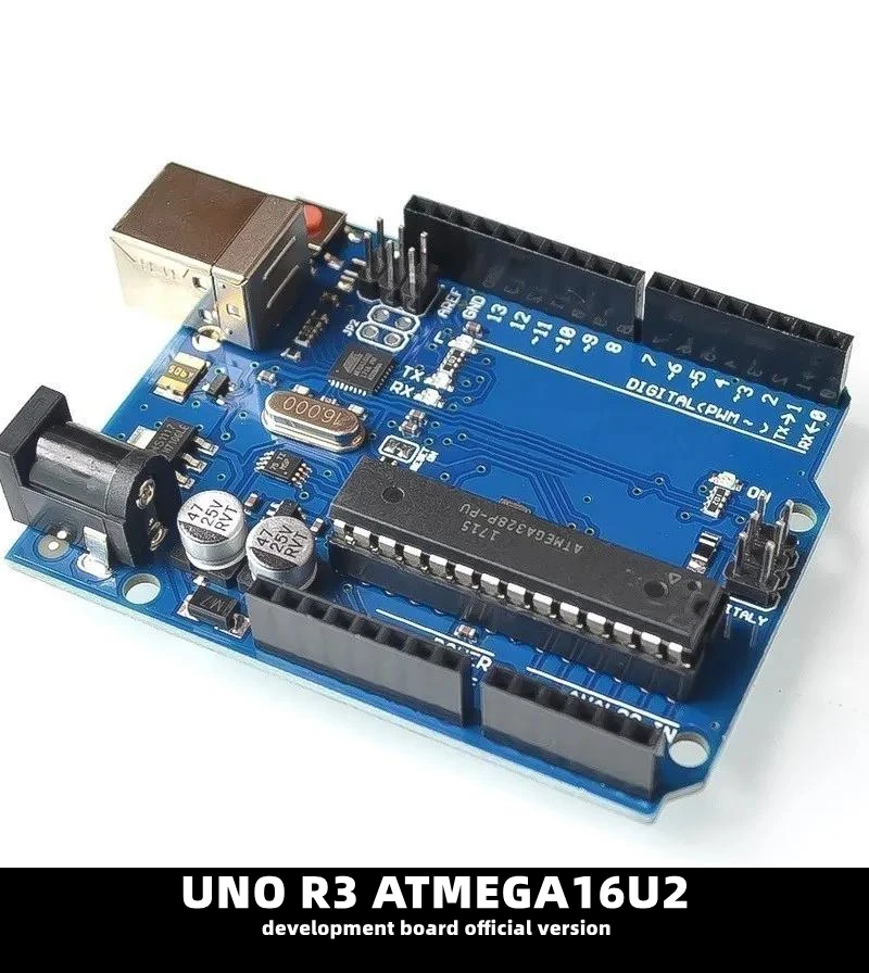 UNO R3 kotak resmi ATMEGA16U2 / UNO + WiFi R3 asli ATMEGA328P Chip CH340G untuk Arduino UNO R3 Development Board WeMos ESP8266
