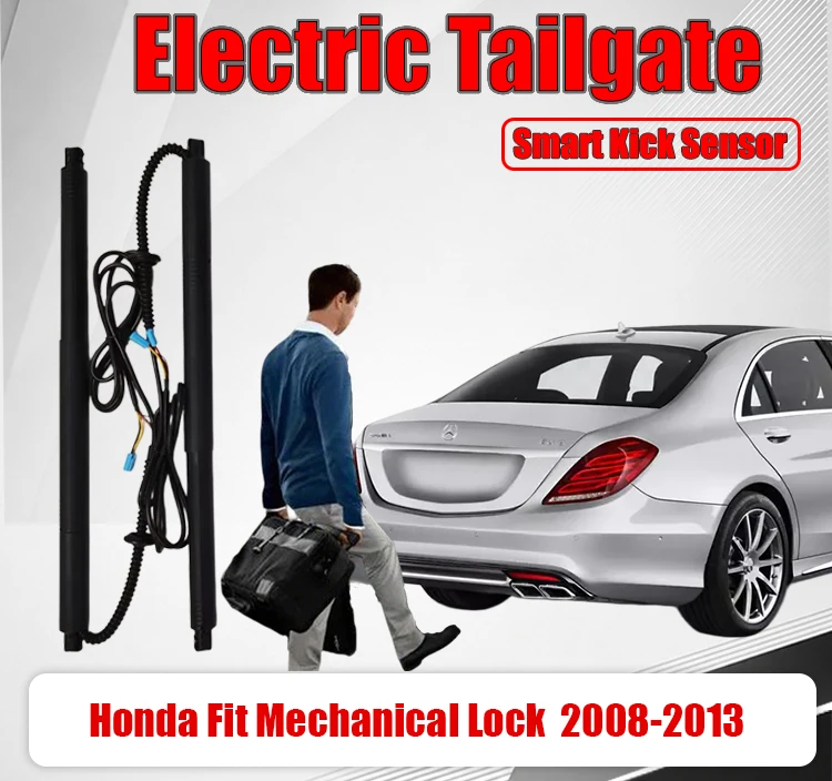 Electric Tailgate Upgrade Kit For Honda Fit Mechanical Lock Power Lift Support Rods Auto Trunk Boot Lid Power Liftgate Modi
