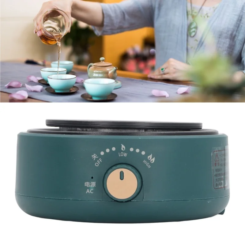 Portable Countertop Single Burner Electric Hot Plate Multifunction Efficient 360 Deg Heating Safe for Home And Dorm Use