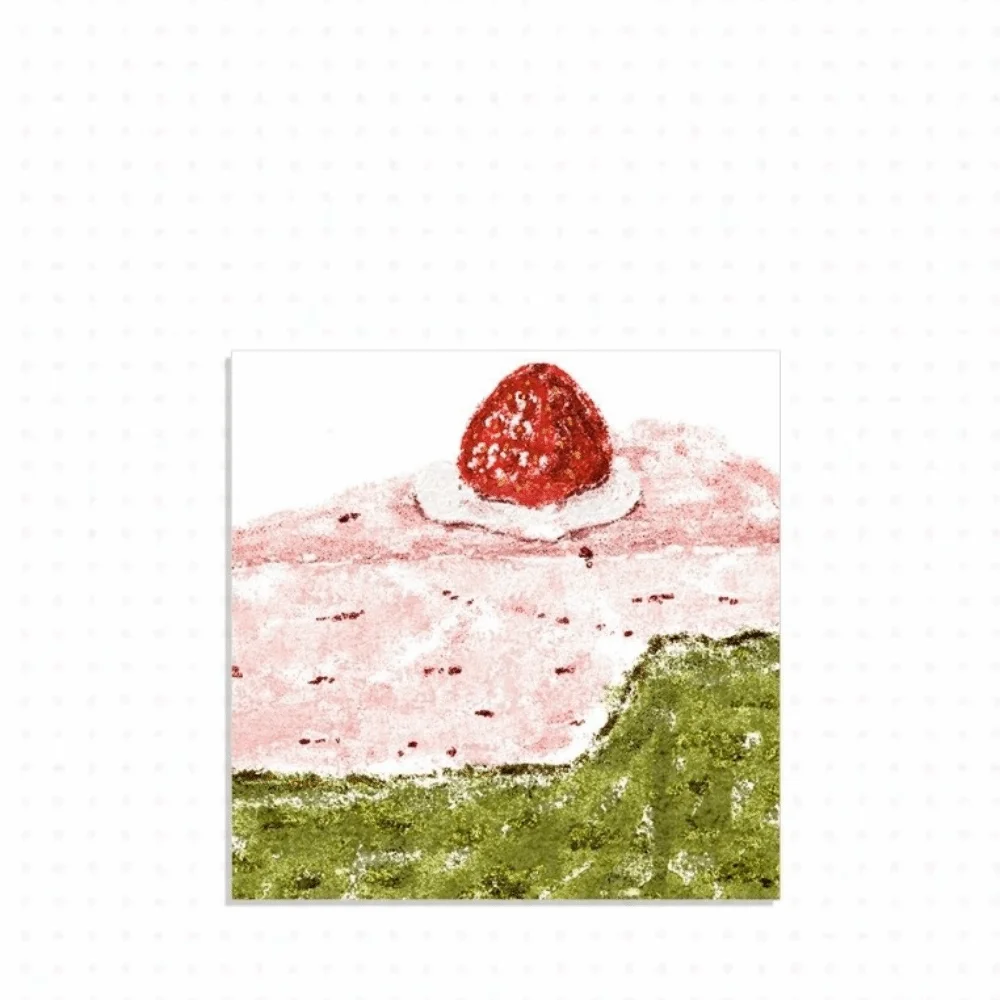 

Многоцветная клейкая лента васи с фруктовыми узорами для творчества, скрапбукинга и заметок, тематика: фрукты и торты