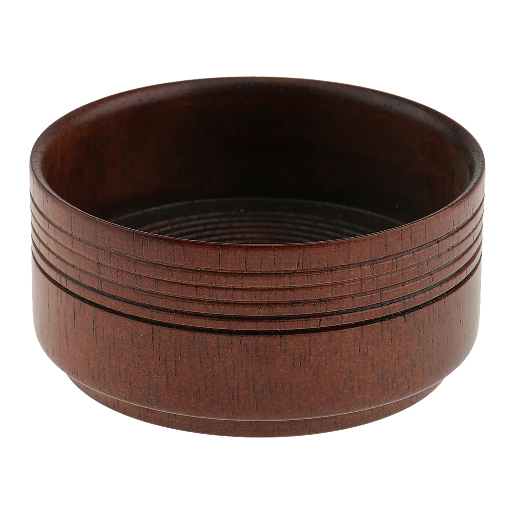 Shaving Bowl for Men, Durable Wood, Portable for Home, Bathroom, Travel Hotel