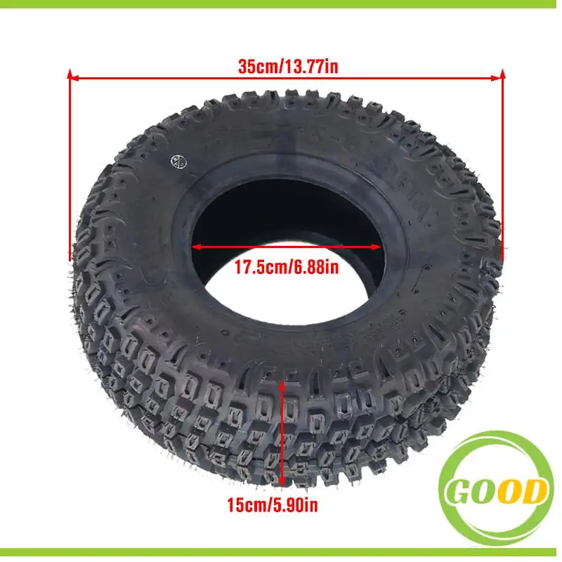 16X8-7 Kart Auto Parts ATV Tires With Wheel Hub 16X8.00-7 16 * 8-7 Highway Tire Off-road Tire Wear-resistant Wheel Tires - view 3