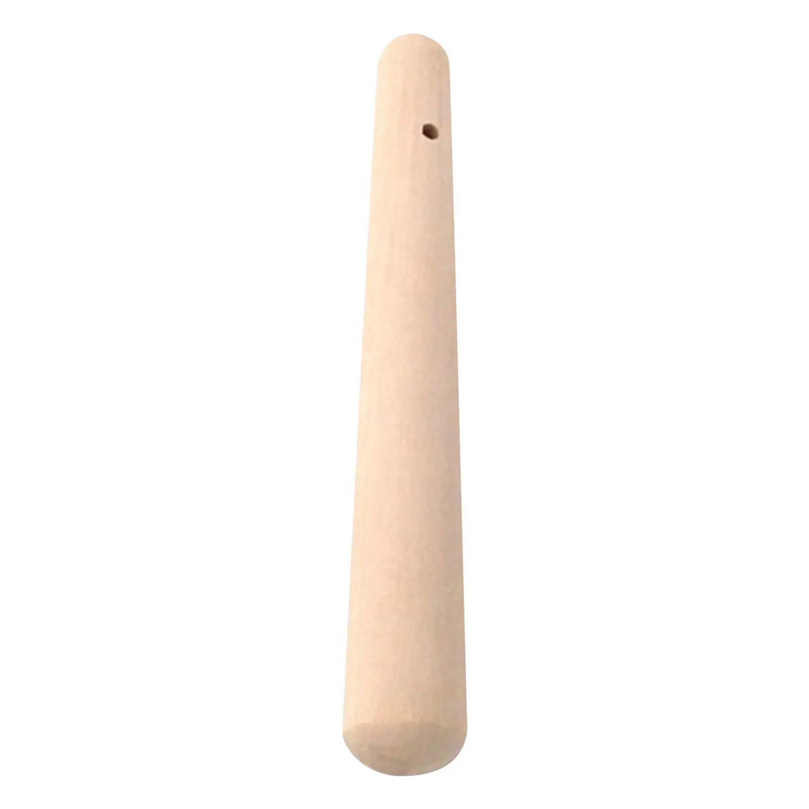 

1Pcs Baby Wooden Grinding Rod Muddler 150x21mm Natural Wood Pestle Long Handle Comfortable Use for Toddlers Food Canning Sauce