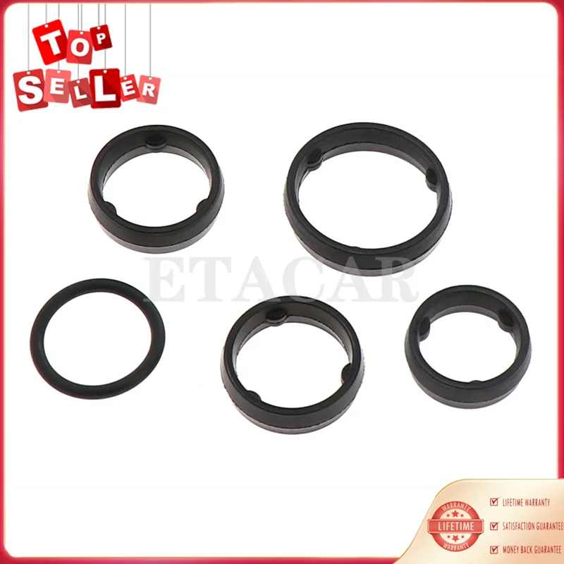 68191356AA 68191356 1 Set Oil Cooler Filter Seal Gasket Fits For 2014-2016 Chrysler 300 Grand Caravan