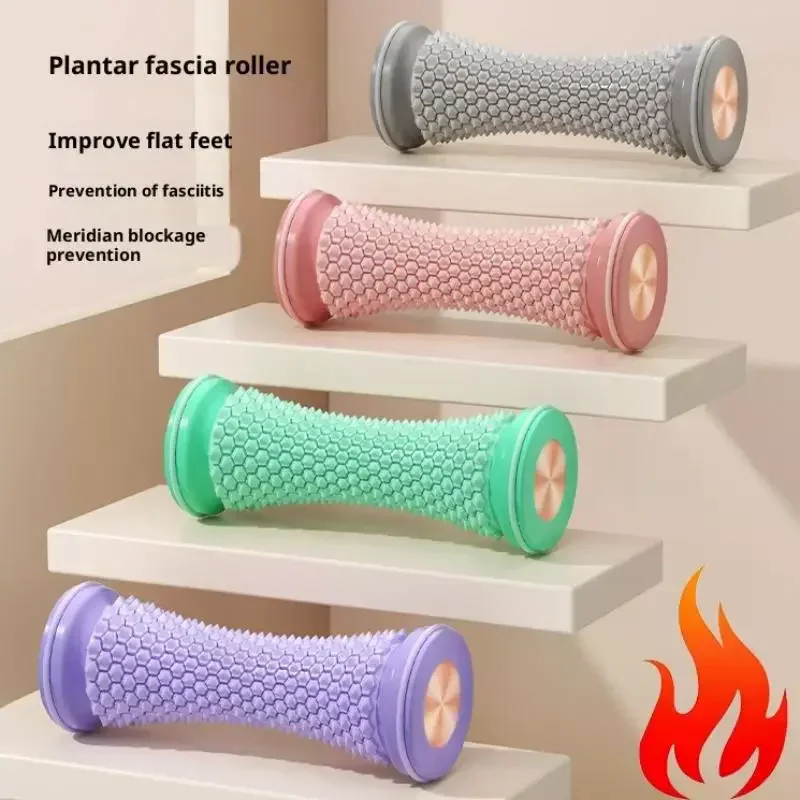

Многофункциональный массажер для ног, роликовый массажный мяч для йоги, подошвенная фасция, роликовый уход для реабилитации и фитнес-упражнения