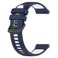 Midnight blue White