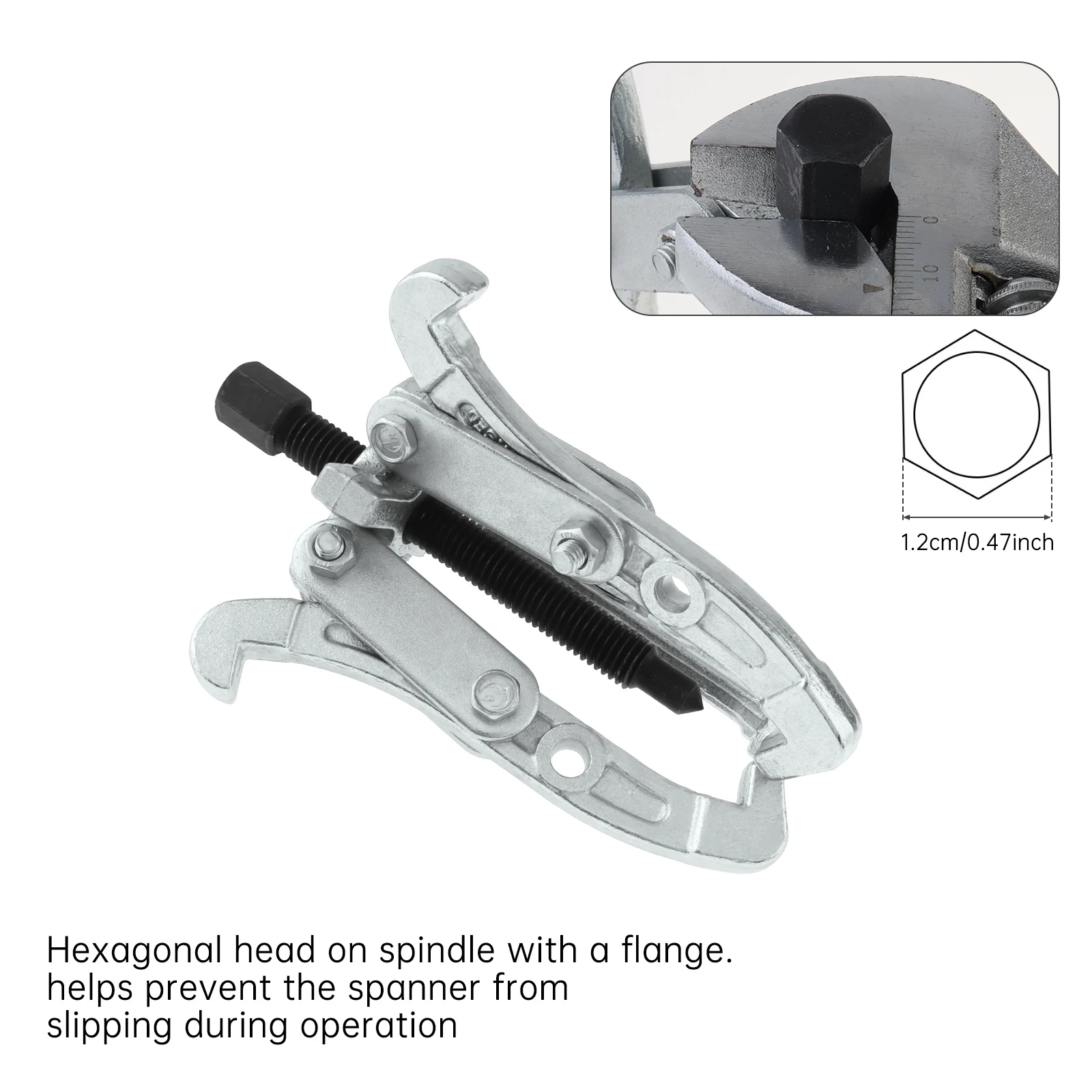 3/4/6/8/10 Inch 3-Jaw Gear Puller Removal Tool for Gears / Pulleys / Bearings/Flywheels