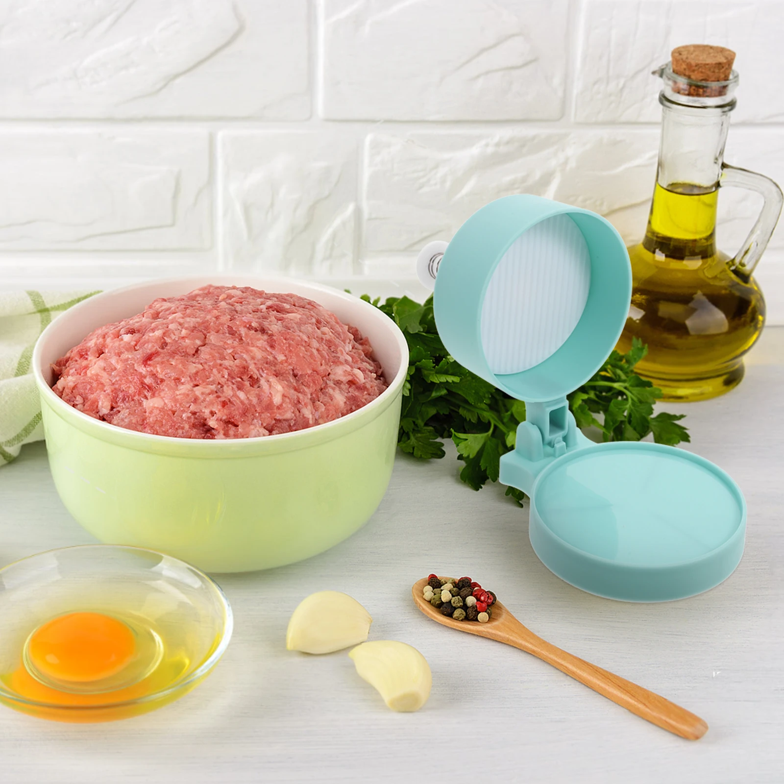 

Burger Patty Mold Press Meat Household Tool Hamburger Maker Steel Makers Bacon Child Mould Presser