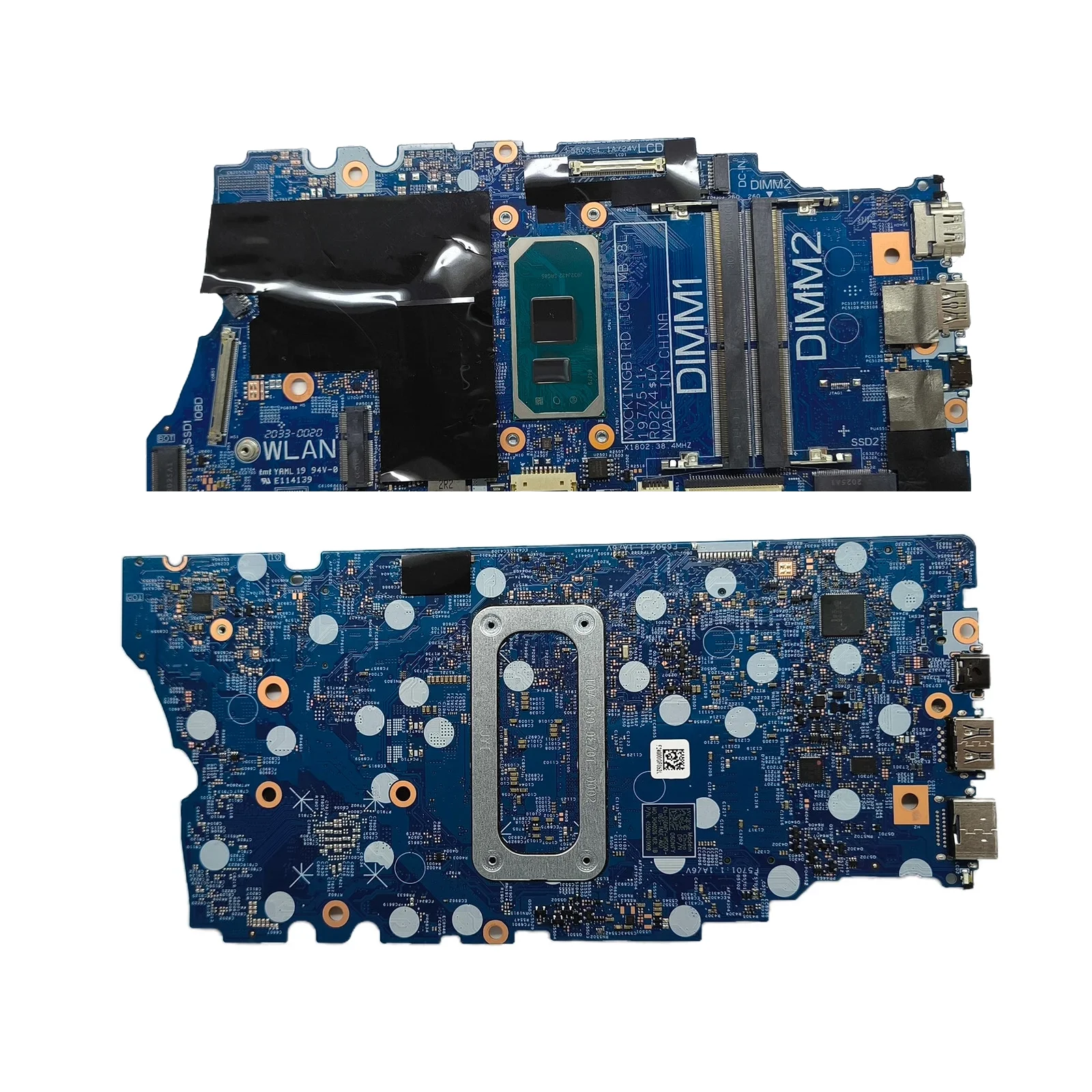 

06DNFY 0WT9WW для Dell Inspiron 14 5401 5408 15 5501 5508, материнская плата для ноутбука, системная плата 19775-1 i3-1005G1 i7-1065G7