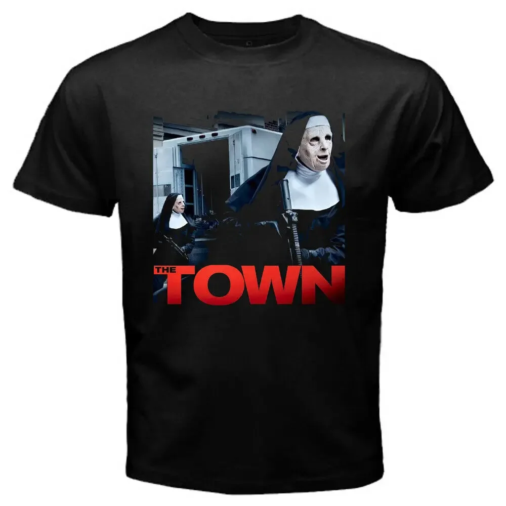 

Мужская черная футболка из фильма The Town 90. (1) размеры от S до 3XL