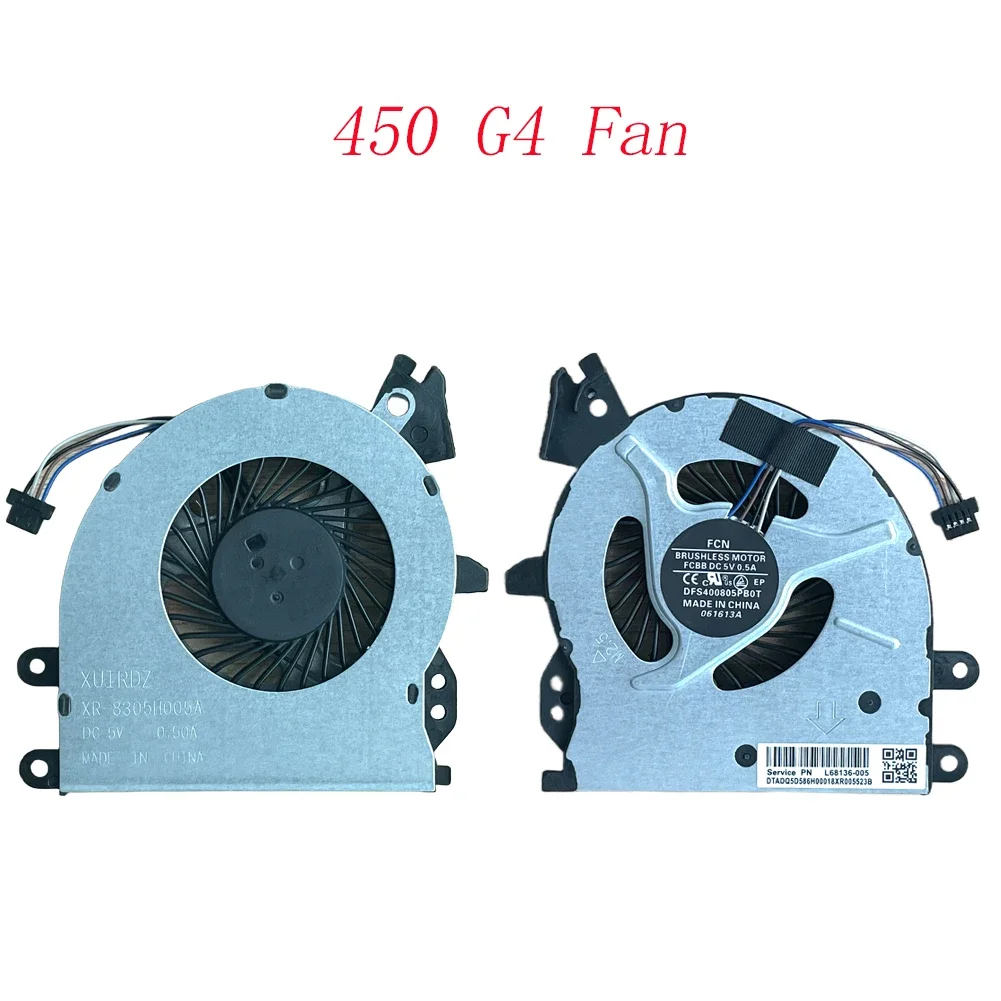 

Replacement Fan for HP ProBook 450 G4 Cooling Fan P/N 905774-001