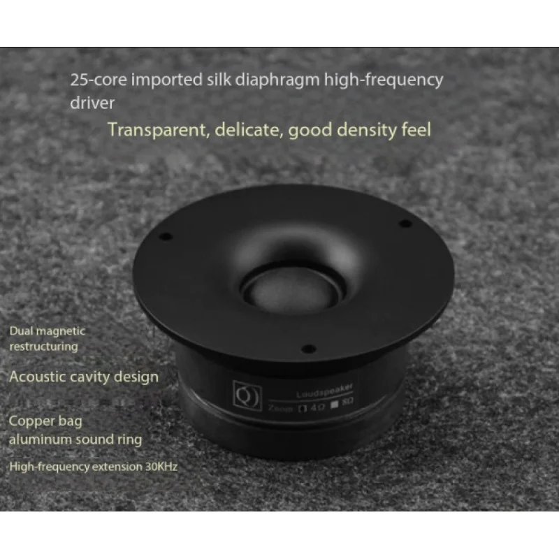 

New 3.5" Silk Dome Tweeter Hi-Fi Speaker Driver High Frequency Unit For Ruifan Q Brand RF-95M