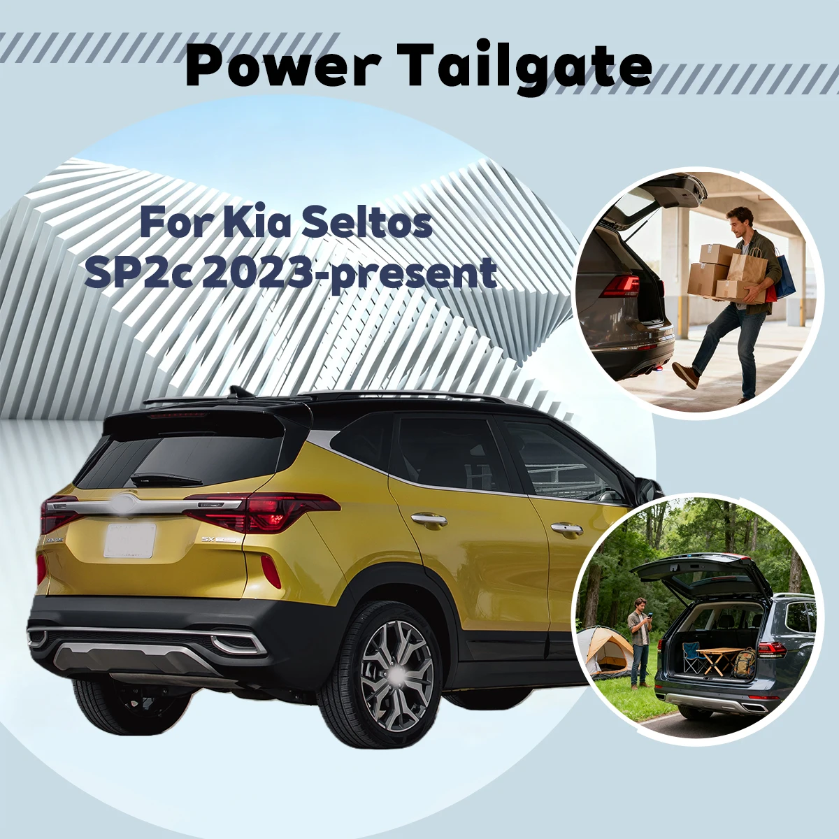For Kia Seltos SP2c 2023-present Car Liftback Automatic Lifting Electric Tailgate Lock Module Closing System