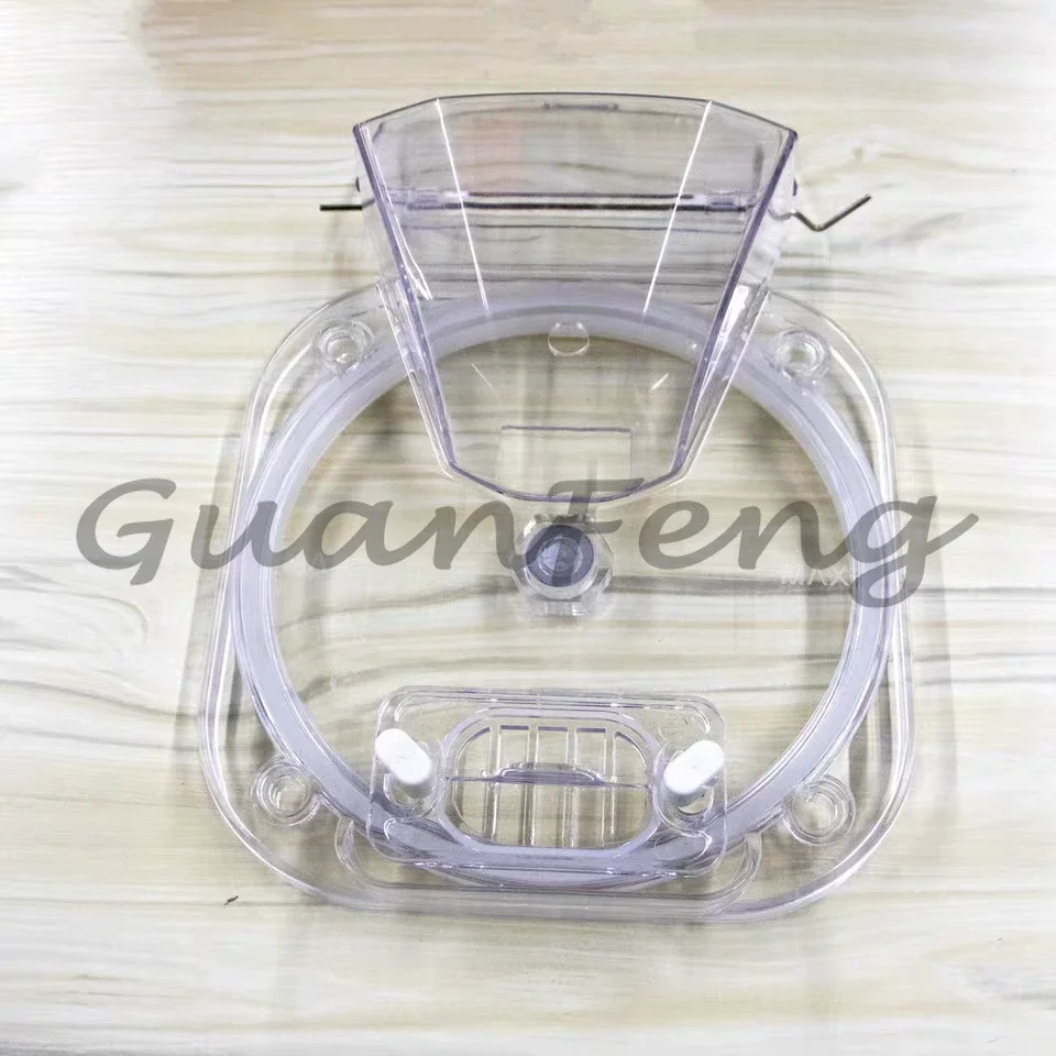 Ice Cream Machine Spare Parts Front Plastic Baffle with Nut for  BQL-112Y Hard Ice Cream Machine Replacement
