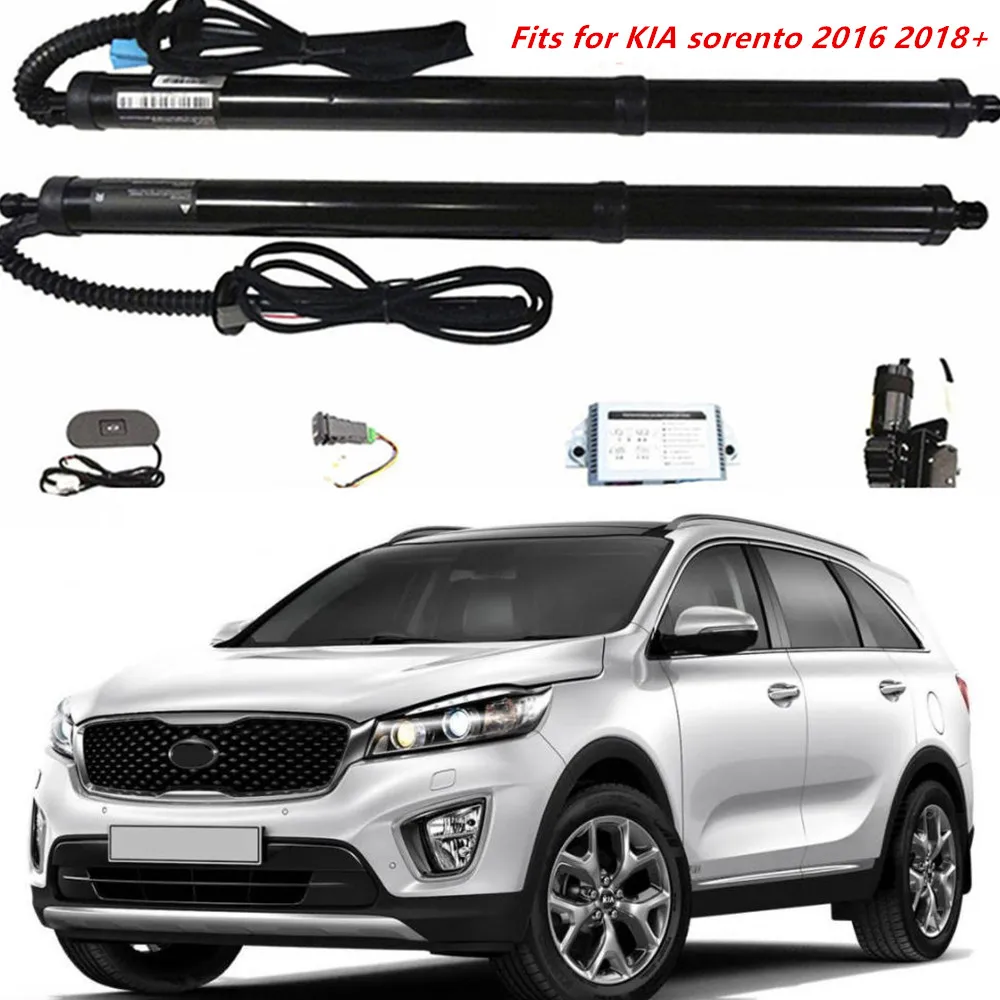 

Подходит для KIA Sorento 2016 2018 +, автомобильные аксессуары, интеллектуальная Модифицированная электрическая задняя дверь, опорный стержень БАГАЖНИКА АВТОМОБИЛЯ, переключатель задней двери