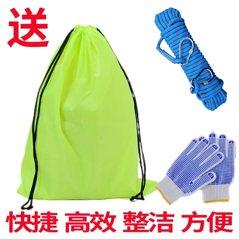 30Meter Sturdy Cylindrical Rope Used for Household Clothes Drying, with A Blue Packing Rope