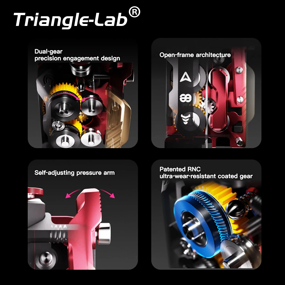 Trianglelab&Phaetus Creality Devil Design DXC 2 DXC2 Extruder High-Precision Magnetic Quick-Release Upgraded for K2 PRO K2PLUS