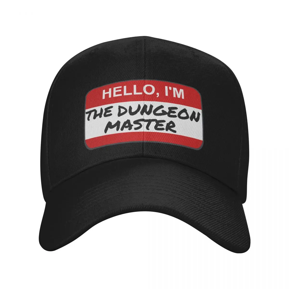 

HELLO, I'M: THE DUNGEON MASTER Baseball Cap Military Cap Man Rugby Hood Sun Cap Women's Beach Outlet 2025 Men's