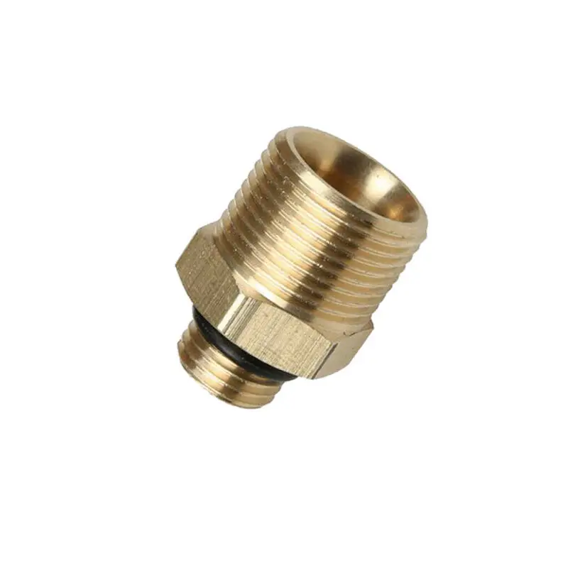 Replacement Washer Connector M22/M14-G1/4'' Nozzle Pressure Cleaner Water outlet Adapter Brass Foam Lance Practical