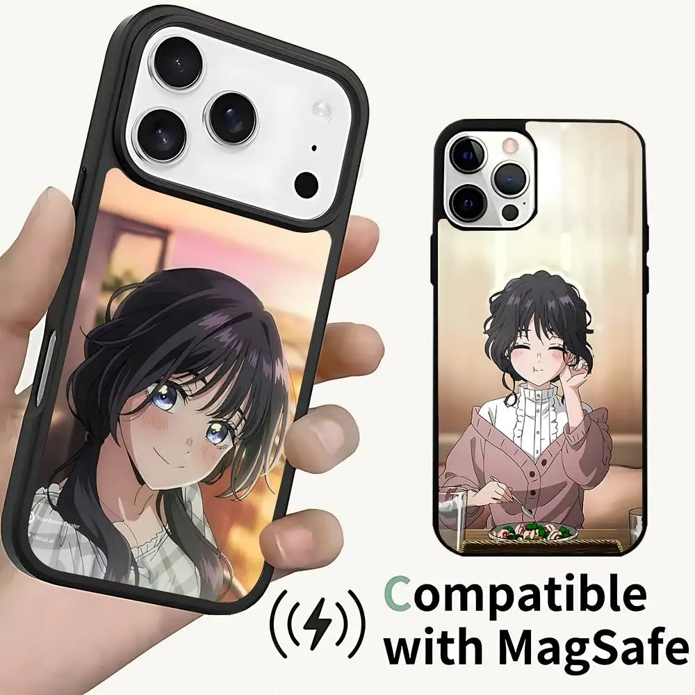 

Kaoruko Waguri Magnetic Phone Case For IPhone 14 16 17 13 12 11 15 Pro Max Plus For Magsafe Wireless Charge Cover