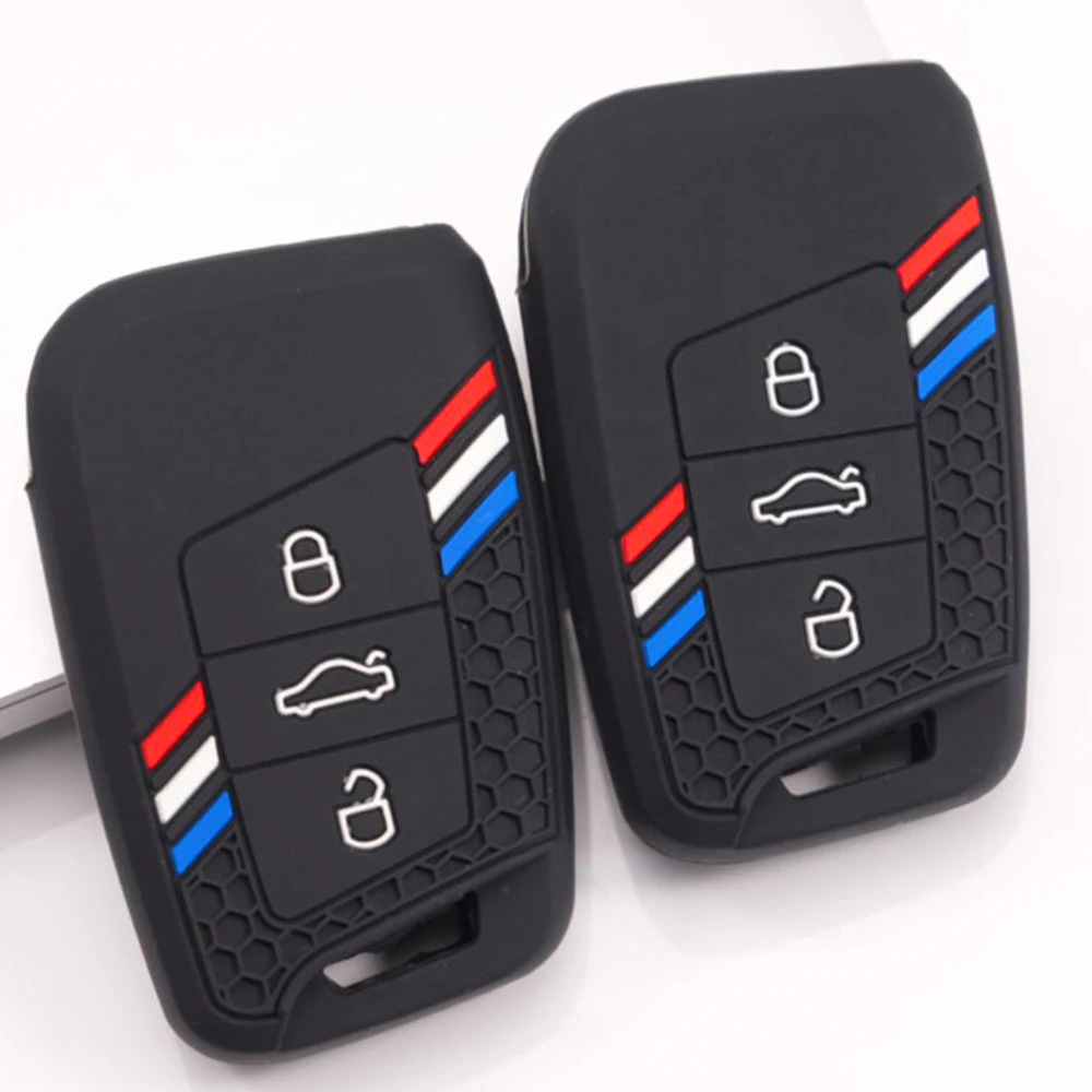 Key Fob Case For Volkswagen Passat B8 Magotan Tiguan MK2 Arteon Atlas For Skoda Kodiaq Superb A7 Octavia A7 Durable Easy Install