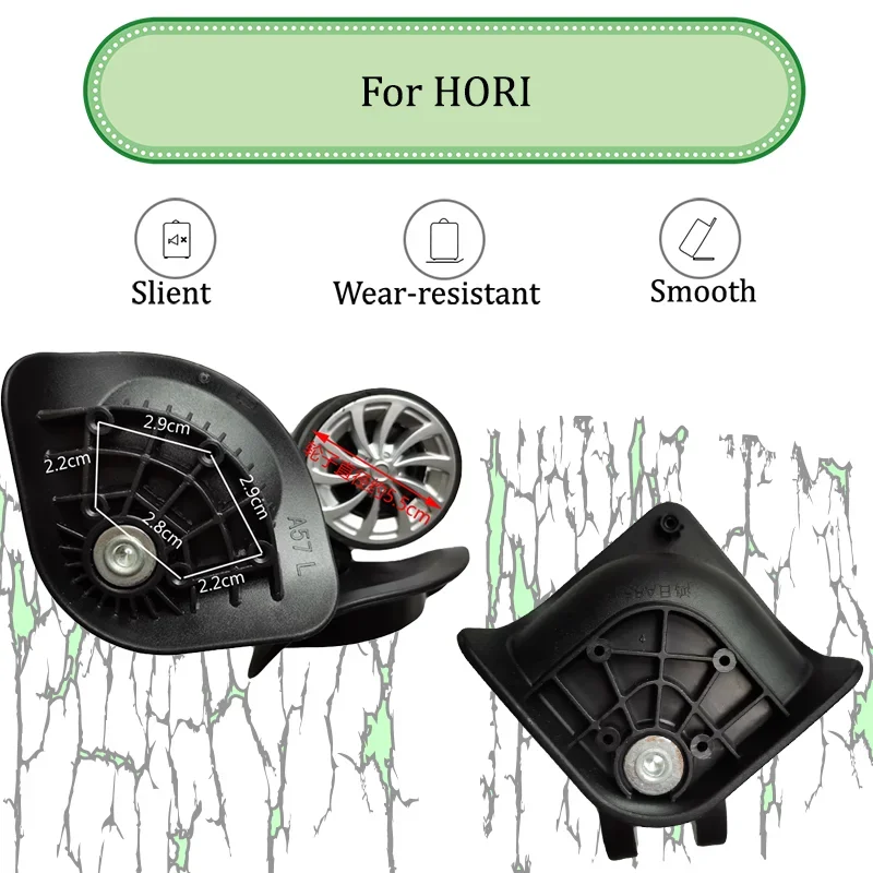 

For HORI A85 For Luggage 360°Resistant Wheels High Wear Rotating Suitcase Wheels Parts Swivel Replacement