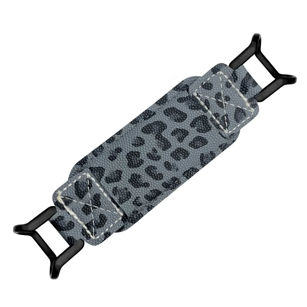 

Ремешок для планшета с леопардовым принтом, эластичный держатель для пальцев из искусственной кожи для Kindle/Kobo/Voyaga/Lenovo/Sony 6-8 дюймов, планшета для электронных книг