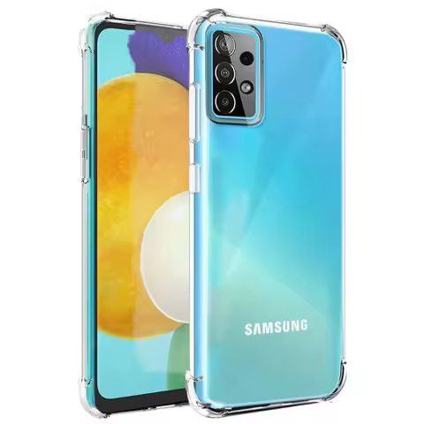 Shockproof Protective Phone Cover Case For Samsung Galaxy A02 A12 A22 4G A32 A52 A42 A03 A53 A73 A05 A15 A54 A24 A13 Transparent