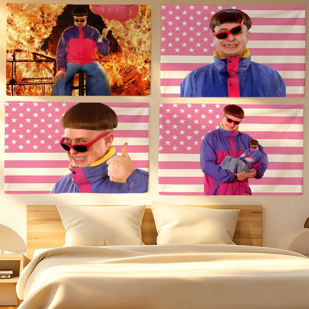 Singer O-Oliver Tree Ugly is Beautiful flag For Living Room Home Dorm Decor Wall Outdoor Camping Party Banner Gifts