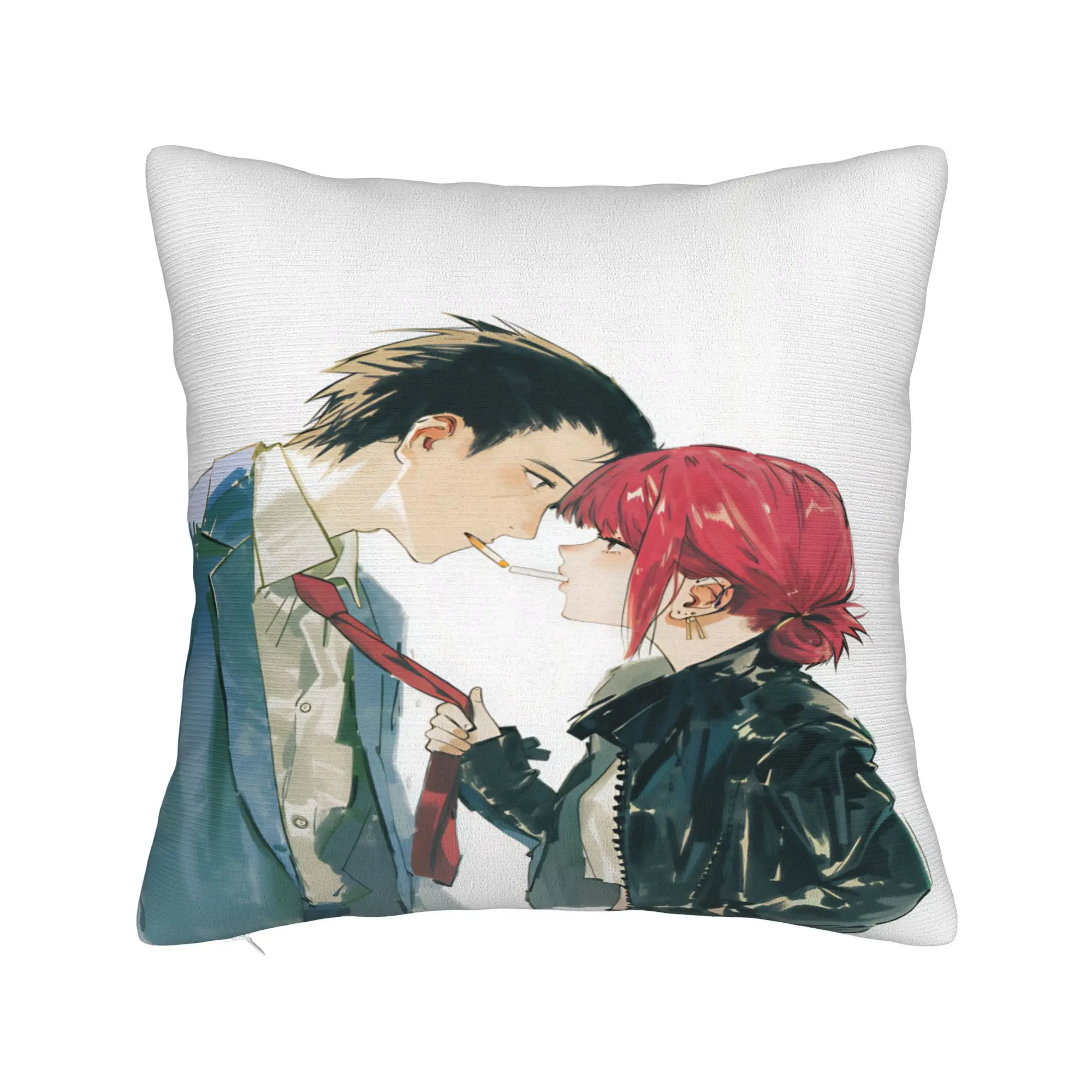 Smoking Behind Supermarket Yamada Pillowcases  Fashion Pillow Case For Living Room Bed Chair Graphic Pillow Cover