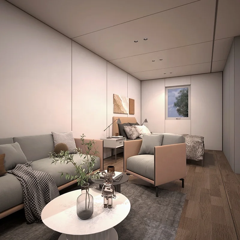 2025 New Style Prefab Modular 20ft 40ft Expandable Container House Tiny Home For Easy Transportation