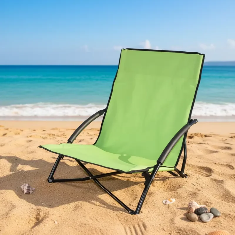 for Lightweight Comfortable Portable Oxford Outdoor Camping Low Sling Beach Chair Fishing Dining Picnic Festival Bedroom