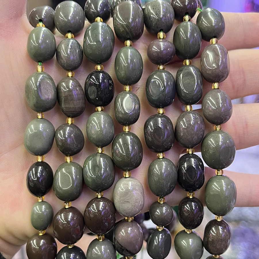 Natural Alxa Agate Conformal  Stone  Irregular Faceted Loose For Jewelry Making DIY Necklace Bracelet 15''10-15mm