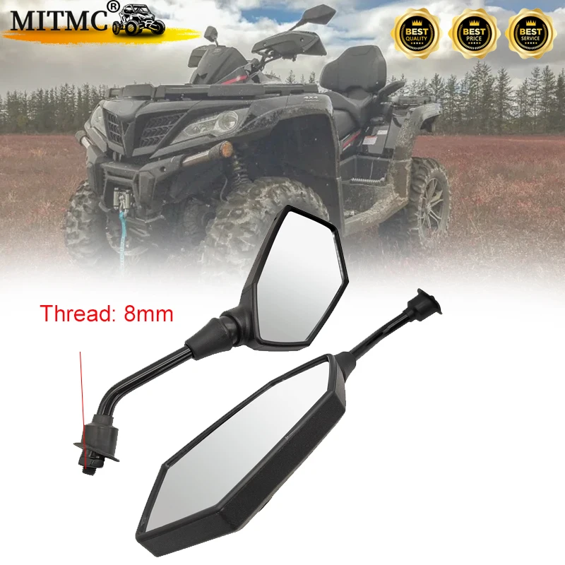 

2PC Left And Right REARVIEW For CF ATV CF450 550 X8 CF800 800cc ATV UTV 7020-200200 7020-200300