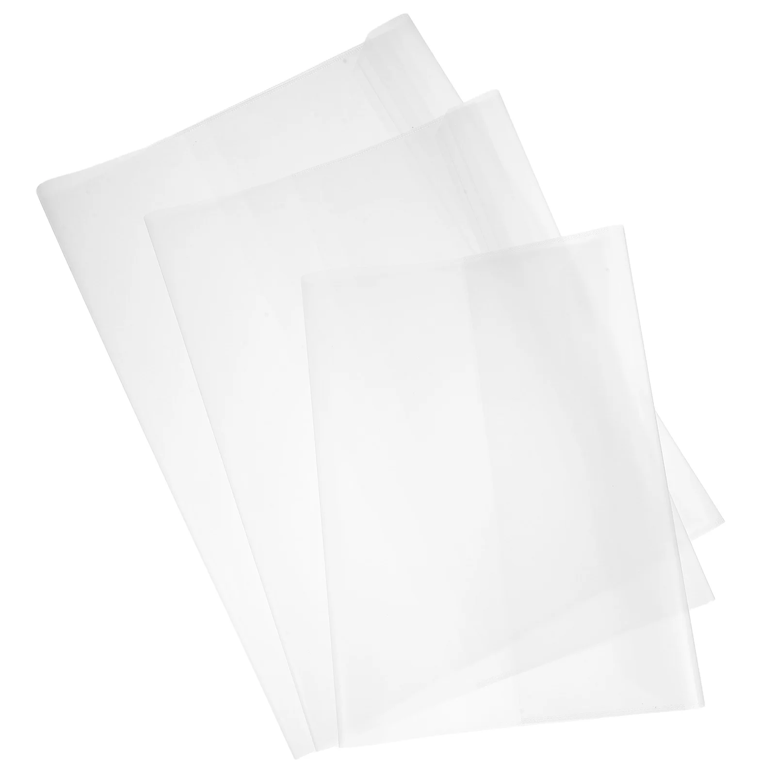 Housse de protection transparente pour livre, 30 pièces, A4 22K 16K, en plastique épais, protecteurs de livre transparents, durabilité améliorée