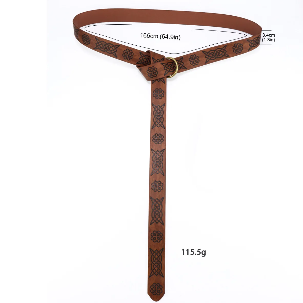 Medieval Knight Belt Cowboy Style Accessories Combination Viking Retro Set Carnival Halloween Daily Party Decoration