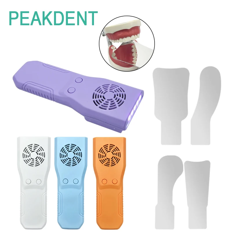 

Dental Exam Mirrors Anti-Fog Intraoral Photography Stainless Steel Mirror Set with LED Light Dentistry Orthodontic Reflectors