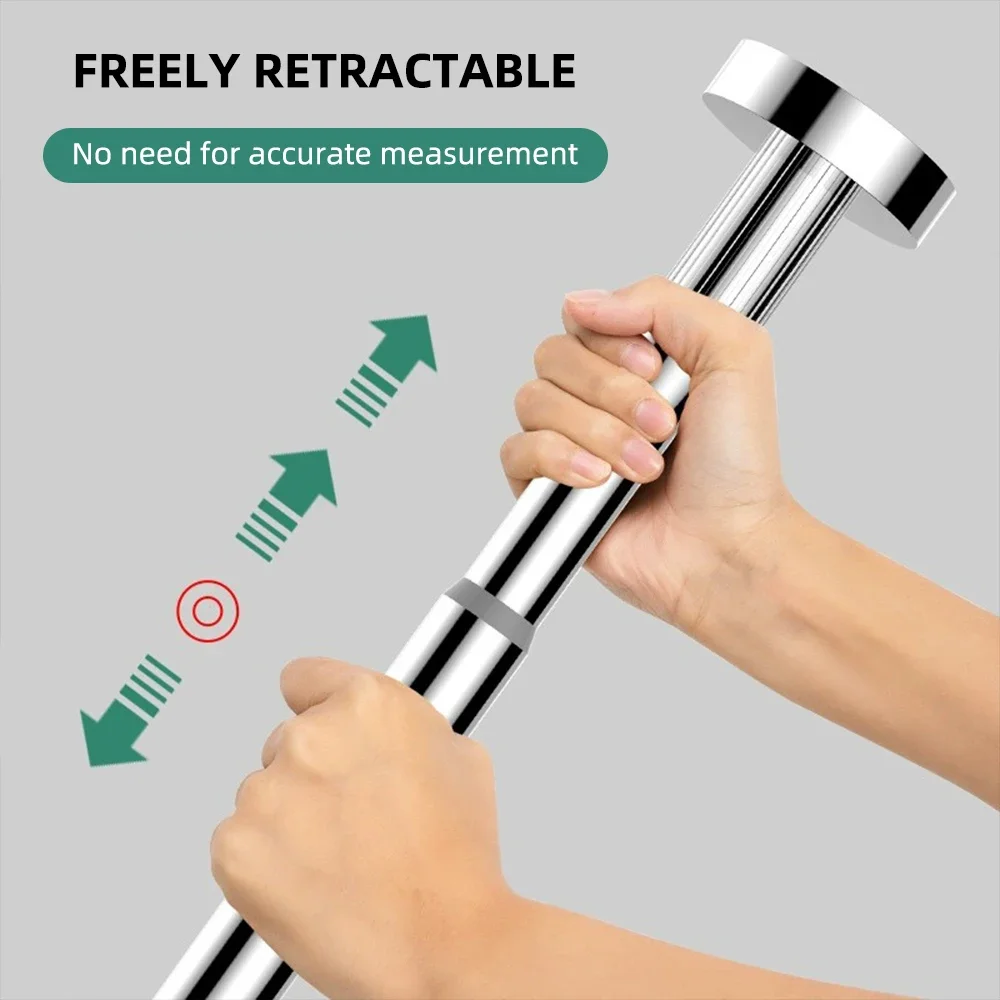 Adjustable Sink Support Frame, Anti-Drop Kitchen Cabinet Pull Rod, Undertable Basin Support Rod for Kitchen Cabinet