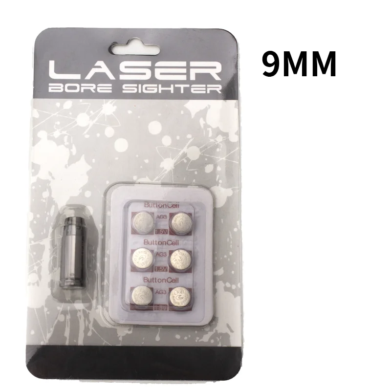 Laser Bore Sight 9mm/223//45ACP/308/30-30/7.62x39 Red Laser Boresighter Laser Collimator
