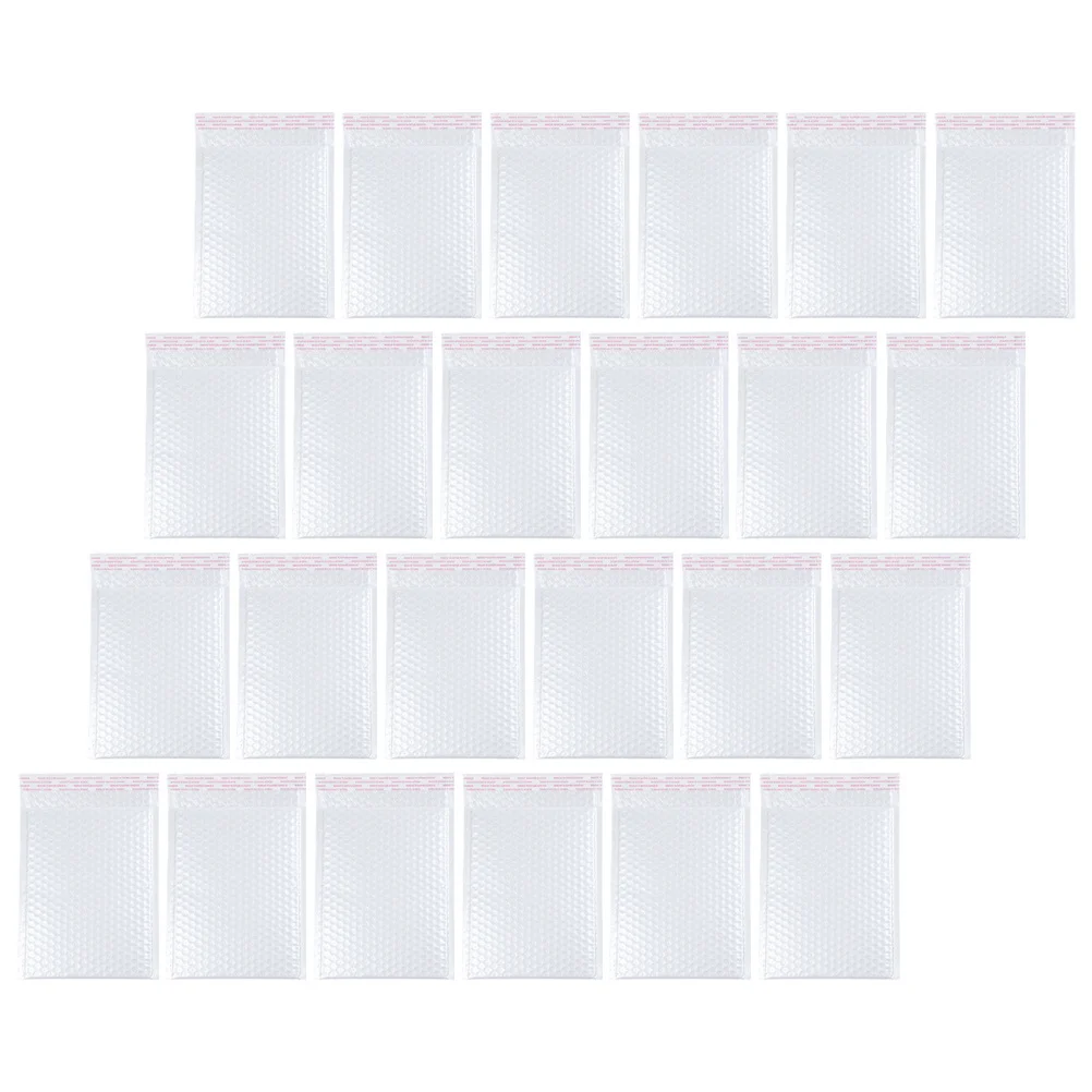 50Pcs Waterproof Bubble Envelopes Unique Design Sealing Function Clothing Shipping Bags Self-Seal Packaging Pouches