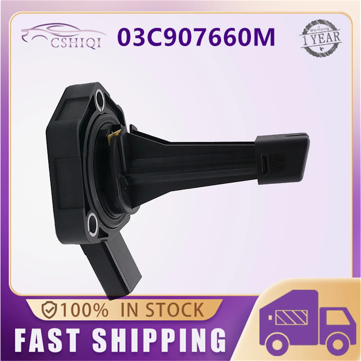 

03C907660M Car Engine Oil Level Sensor 03C907660T 03C907660Q 03L103601E For Audi A1-A8 Skoda Octavia Volkswagen VW Golf Passat