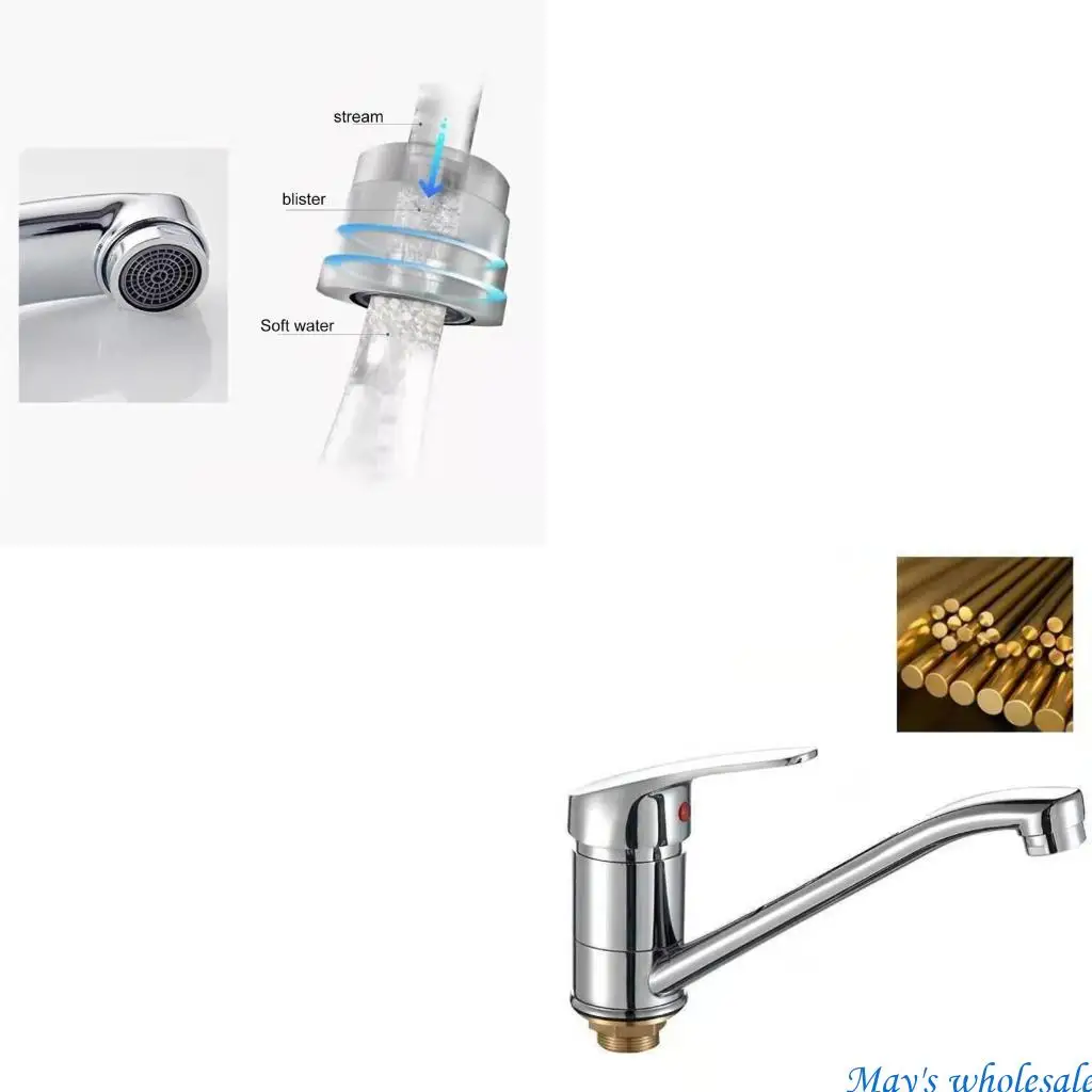 Contemporary Kitchen Sink Tap Functional Kitchen Mixer Tap Stylish Kitchen Tap 448A